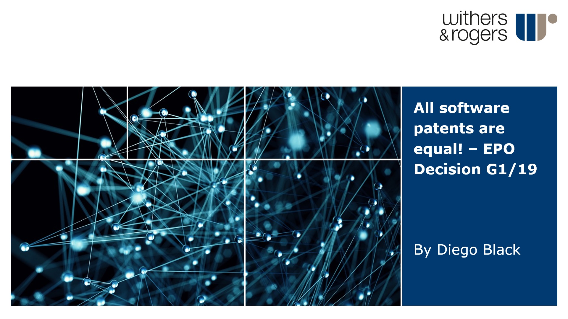 All Software Patents Are Equal EPO Decision G1 19 Withers Rogers all-software-patents-are-equal-epo-decision-g1-19-withers-rogers