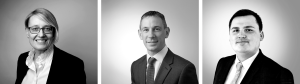 Marie-Claude, Richard Worthington and Tim Wilson - attending Eurosatory conference in Paris