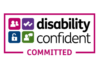 - Disability Confident Commited logo